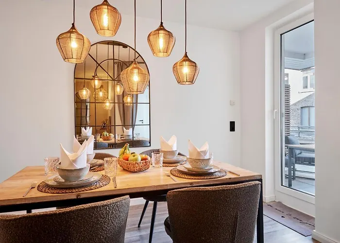 Daire Park Avenue - Design Friesenstrasse - 4 Pers - Wlan - Netflix - 65 Zoll Tv *